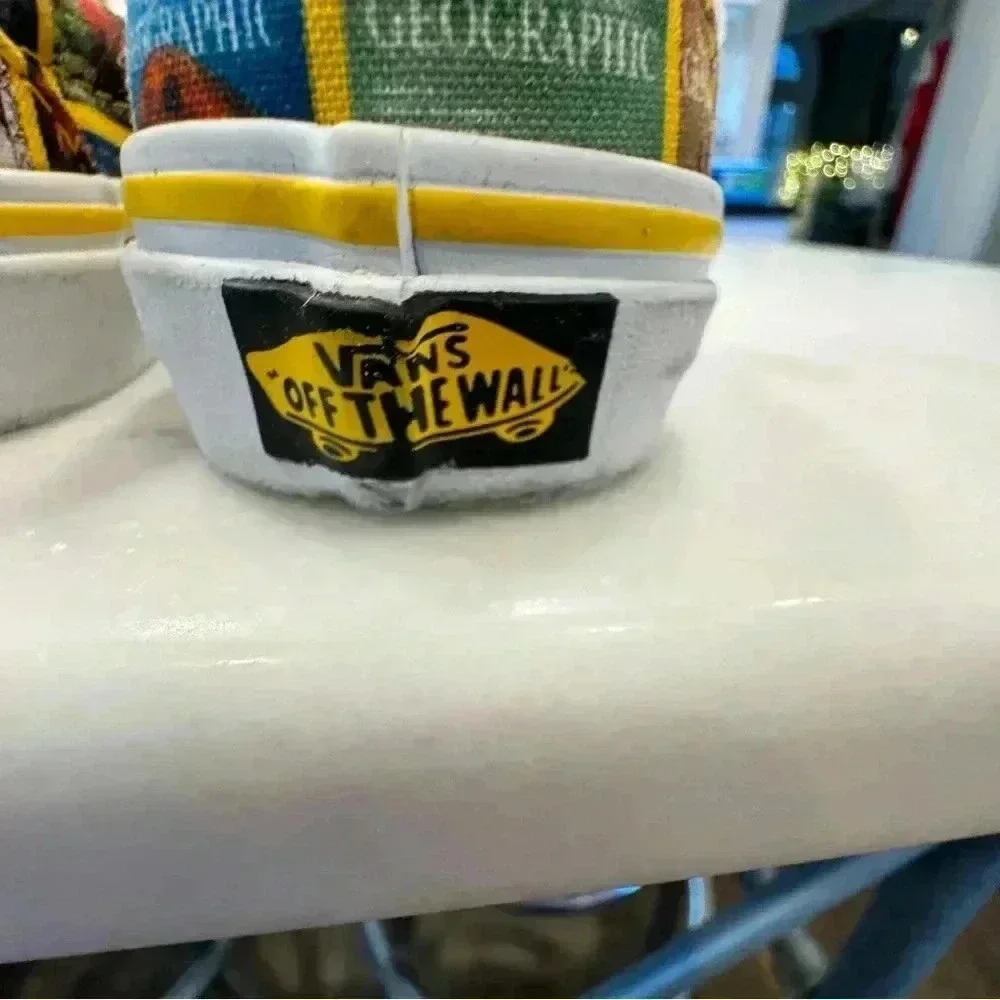Vans X National Geographic Kid Unisex Sneakers Shoes Multi Color Size 12